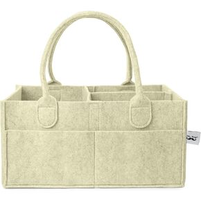 Mr. Pen- Baby Diaper Caddy Organizer, Olive Calm, Baby Caddy Organizer with Handle, Compact Size, Collapsible & Portable