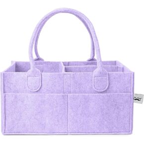 Mr. Pen- Baby Diaper Caddy Organizer, Orchid Mist, Baby Caddy Organizer with Handle, Compact Size, Collapsible & Portable