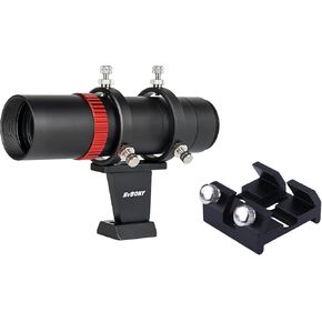 SVBONY SV165 Mini Guide Scope 40mm, Bundle with Universal Dovetail Base