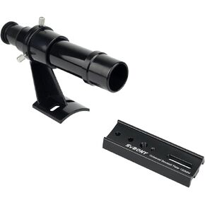 SVBONY Finder Scope 5x24 with Bracket Bundle with SV219 Dovetail Mount Plate120mm (2 Items)