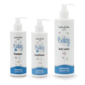 Baby Jolie - Baby Bath And Moisturize Set, 3Pk (Shampoo, Conditioner & Lotion)