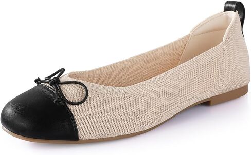 أحذية Ankis Ballet Flats للنساء ، وشقق مستديرة من إصبع القدم غير الرسمي للنساء الأنيق واليومية in Kuwait