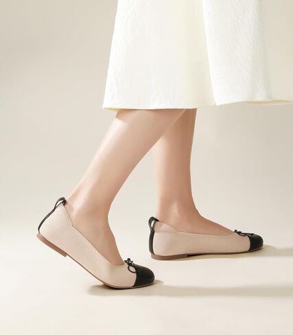 أحذية Ankis Ballet Flats للنساء ، وشقق مستديرة من إصبع القدم غير الرسمي للنساء الأنيق واليومية in Kuwait