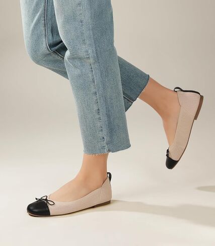 أحذية Ankis Ballet Flats للنساء ، وشقق مستديرة من إصبع القدم غير الرسمي للنساء الأنيق واليومية in Kuwait