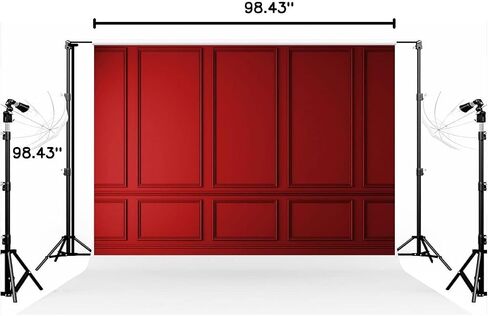 Kate 7×5ft Red Wood Pannel Photo Backdrop Interior Empty Room Classic Background Photo Studio Props for Photographers in Kuwait