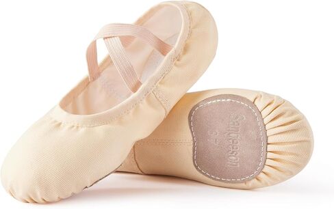SANGEESON Ballet Shoes Women Canvas Dance Slippers in Kuwait