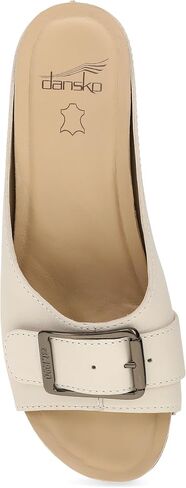 Dansko Adeline Heeled Slide Sandal for Women - Hand-Crafted Wooden Outsoles - Memory Foam Footbeds and Rubber Padded Outsoles for Comfort and Durability in Saudi Arabia