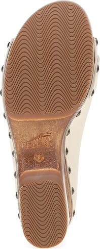 Dansko Adeline Heeled Slide Sandal for Women - Hand-Crafted Wooden Outsoles - Memory Foam Footbeds and Rubber Padded Outsoles for Comfort and Durability in Saudi Arabia
