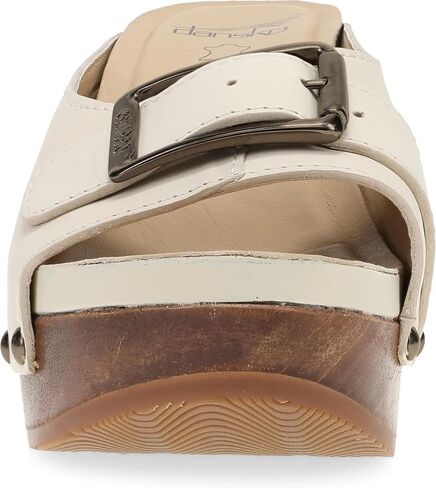 Dansko Adeline Heeled Slide Sandal for Women - Hand-Crafted Wooden Outsoles - Memory Foam Footbeds and Rubber Padded Outsoles for Comfort and Durability in Saudi Arabia