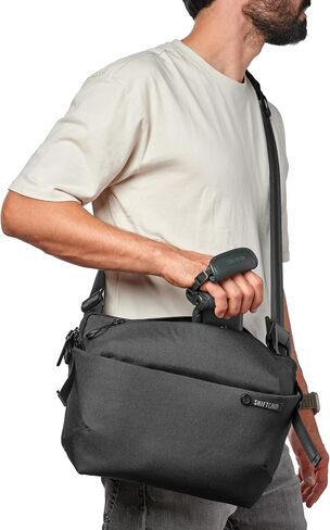 ShiftCam Workflow Sling Bag | حبال التصوير الفوتوغرافي المتنقل فائق الوظائف مع تركيب الهاتف المغناطيسي ، وتخزين العدسة ، والوصول السريع | تبسيط سير العمل الخاص بك (Slingl (7L)) in Saudi Arabia