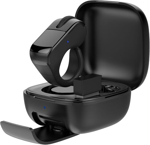 ZTYTO Tiktok Scrolling Ring with a Touchpad,Bluetooth/Wireless Scroller for iPhone/Android/PC,Remote Control for Kindle App/Camera/Video Recording (Black) in Kuwait
