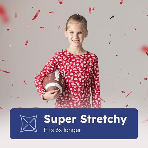 Soft Viscose from Bamboo Toddler Pajamas – 2-Piece Snug-Fit Pajama Set for Boys & Girls in Saudi Arabia