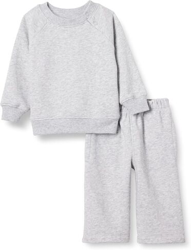 Amazon Essentials Usisex Babies 'Terry Sweatshirt و Sweatpants French French ، حزمة 2 in Kuwait