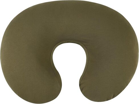 Onacosht 100% Organic Cotton Nursing Pillow Cover Soft Breathable Jersey Feeding Pillow Slipcover Fits Standard Infant Nursing Pillow for Baby Boy and Girl, Pink in Kuwait