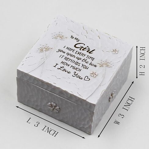 هدايا الأم، هدايا عيد ميلاد للأم من الابنة، هدايا عيد الأم للأم، هدايا أم العروس، هدايا عيد الميلاد للأم، صندوق تذكار منحوت مطلي يدويًا in Kuwait