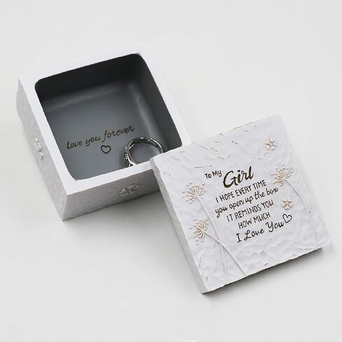 هدايا الأم، هدايا عيد ميلاد للأم من الابنة، هدايا عيد الأم للأم، هدايا أم العروس، هدايا عيد الميلاد للأم، صندوق تذكار منحوت مطلي يدويًا in Kuwait