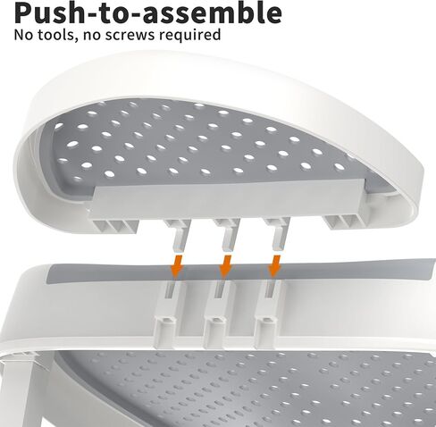 Baby Bathtub Support for Babies 0-6 Months, Foldable Portable Infant Bathtub, Ergonomic Mesh Baby Bath Tub, Grey in Saudi Arabia