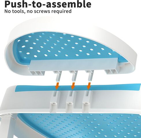 Baby Bathtub Support for Babies 0-6 Months, Foldable Portable Infant Bathtub, Ergonomic Mesh Baby Bath Tub, Grey in Kuwait