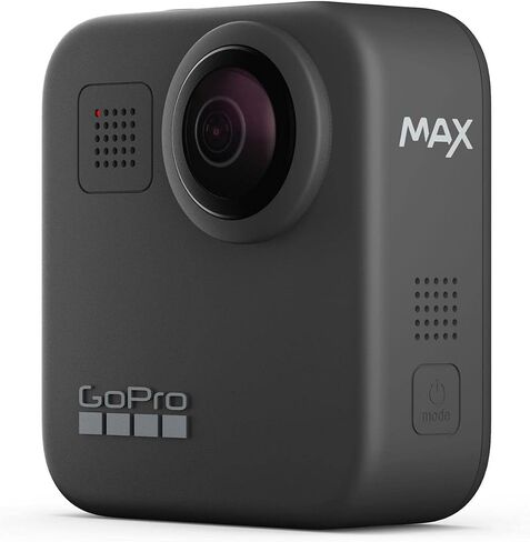 GoPro MAX — Waterproof 360 + Traditional Action Camera with Touch Screen Spherical 5.6K30 HD Video 16.6MP 360 Photos 1080p Live Streaming Stabilization in Kuwait
