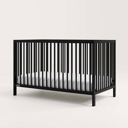 Graco Teddi 5-in-1 Convertible Crib & Changer with Drawer (Olive) – GREENGUARD Gold Certified Baby Crib Crafted from Wood, Converts to Toddler Bed, Daybed, and Full-Size Bed in Kuwait