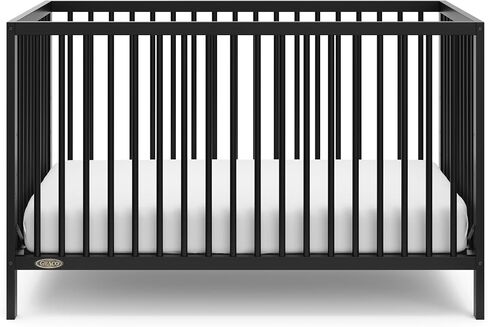 Graco Teddi 5-in-1 Convertible Crib & Changer with Drawer (Olive) – GREENGUARD Gold Certified Baby Crib Crafted from Wood, Converts to Toddler Bed, Daybed, and Full-Size Bed in Kuwait