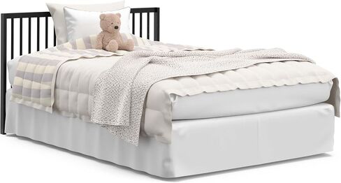 Graco Teddi 5-in-1 Convertible Crib & Changer with Drawer (Olive) – GREENGUARD Gold Certified Baby Crib Crafted from Wood, Converts to Toddler Bed, Daybed, and Full-Size Bed in Kuwait