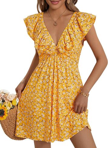 LOEMES SUNDRESS CASAL CUTALE MINI DUT V V NECK FUMPLESS FUMPLESS Occy in Kuwait