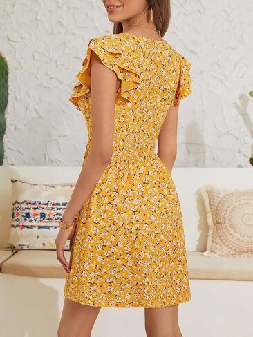 LOEMES SUNDRESS CASAL CUTALE MINI DUT V V NECK FUMPLESS FUMPLESS Occy in Kuwait