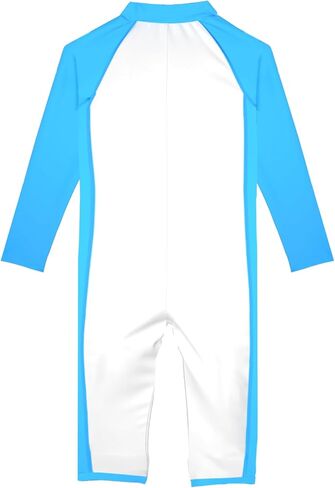 حديثي الولادة يسبح الطفل لطفلة طفح طفح طفل طويل UPF 50+ حماية من أشعة الشمس مع مجموعة من الشمس قبعة in Kuwait