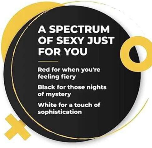 مجموعة حزام الرباط للملابس الداخلية النسائية المثيرة من Love Salve - قطعتان من الدانتيل القابل للتمدد وحمالة الخصر وملابس داخلية رفيعة in Kuwait