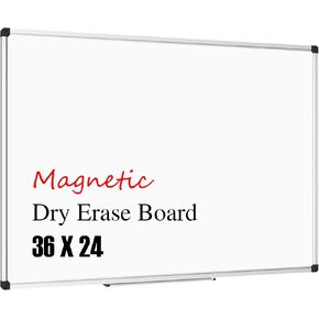 XBoard Magnetic Dry Erase Board 4' x 8' Wall Mounted, Large Whiteboard 96 x 48 Inches with Aluminum Frame for Office, School, Conference Room in Kuwait