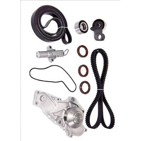 Timing Belt KIT | Water Pump T-Belt kit | Engine Kit | Timing Seals Cam Crank | Crankshaft Camshaft | Genuine/OEM | (As in Photo) Compatible with Select Honda, Acura Vehicles.