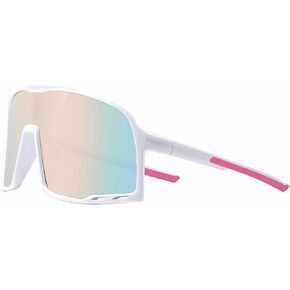 نظارات شمسية رياضية ملفوفة لركوب الدراجات للجنسين، نظارات مستقطبة مقاومة للرياح للجري in Kuwait