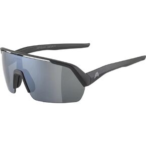 ALPINA Mirrored, Hydrophobic & Anti-fog Cycling Glasses for Men & Women, 100% UV Protection, TURBO HR