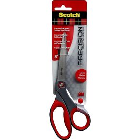 Scotch 8 Inch Precision Bent Scissors, Great for Everyday Use (1448B)