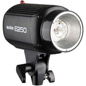 Godox E250 Mini Photography Studio Strobe Flash Lighting Lamp Head, 250Ws Power, 5600K Color Temperature, 110V