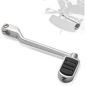 Heel Shifter Lever w/Shift peg, Rear Shifter Peg for Harley '86-'17 FL Softail, 88-Later Touring CVO Road Glide Street Glide Electra Glide Road King and '08-Later Trike, Black#2