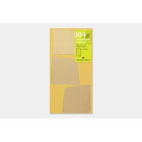 Midori Traveler's Notebook (refill 004) card/note holder