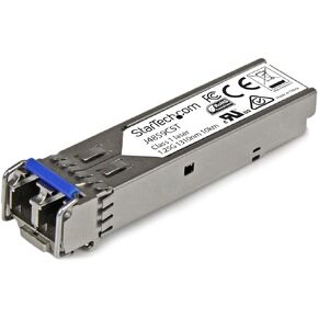 StarTech.com HPE J4859C Compatible SFP Module - 1000BASE-LX - 1GbE Single Mode (SMF)/Multi Mode Fiber Optic Transceiver-1GE Gigabit Ethernet SFP - LC 10km-1310nm-DDM HPE 1400,1700,1820(J4859CST)