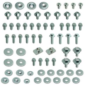 Specbolt Body Plastics Kit for KX65 KX85 KX100 KX112 KX125 KX250 Two Stroke Kawasaki Fender Seat Radiator Shrouds Side Panels Number Plates Fork Guards