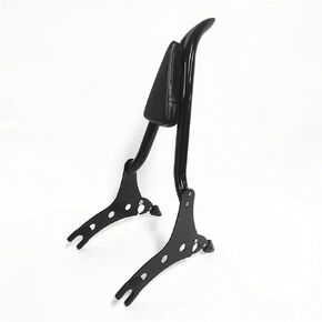 Backrest Sissy Bar Passenger Back Rest Pad Compatible for Indian Accessories Dark Horse Challenger Chieftain Roadmaster Springfield Pursuit Vintage Chief Limited 14-23 (29" Height, Black)