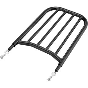 Gloss Black Backrest Sissy Bar Luggage Rack Compatible with 2014-2023 Indian Chieftain Chief Springfield Roadmaster Dark Horse Classic