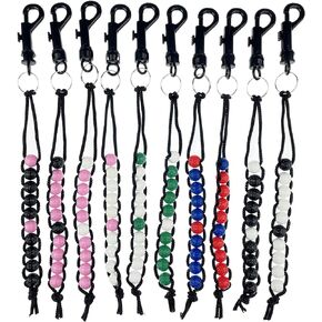10 Pack Golf Bead Counter Golf Stroke Counter with Clip