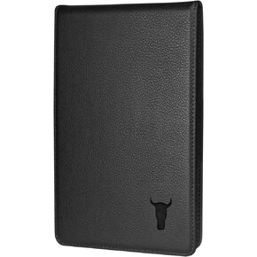 TORRO Golf Scorecard and Yardage Book Holder – Genuine Leather Golf Scorecard and Yardage Wallet with Pencil Loop