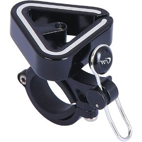 N+1 Triangle Classic Bike Bell- Aluminum Alloy Bicycle Bell for Road Bikes or Mountain Bikes, Fits 22-25mm (0.87"-1" Inch) Handlebars