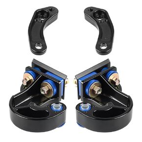JDMON Hood Pivot Parts & Hood Hinge Pivot Bolt Kits & Hood Hinge Pivot Bushing Bracket Kits Replacement for Peterbilt 377 378 379, Replaces M134708R, M134708L, 13-04708R, 13-04708L, 13-04154, 13-04164 in Saudi Arabia