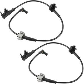 2Pcs Front Left Right Side ABS Wheel Speed Sensor Fit for Cadillac Escalade for Chevy Silverado 1500 Suburban 1500 Tahoe Avalanche for GMC Sierra 1500 Yukon XL 1500 Replace# 15229012 ALS1465