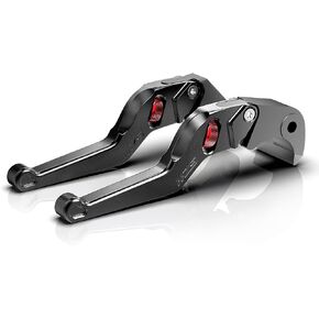 MZS Black Motorcycle Brake Clutch Levers Wheel Roller Adjustable Short CNC ME-2968 Compatible with CBR600RR CBR 600RR 2003-2006 | CBR954RR CBR 954RR 2002-2003