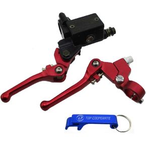 TC-Motor 7/8'' Front Hydraulic Brake Master Cylinder Clutch Lever for Chinease Made Dirt Pit Bikes from 50cc 70cc 90cc 110cc 125cc 140cc 150cc 160cc 200cc 250cc