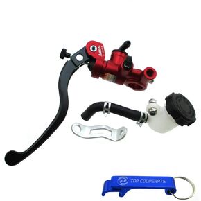 TC-Motor Left Motorcycle Adelin Brake Clutch Master Cylinder Hydraulic Lever 16x18mm Piston for Motor Bike